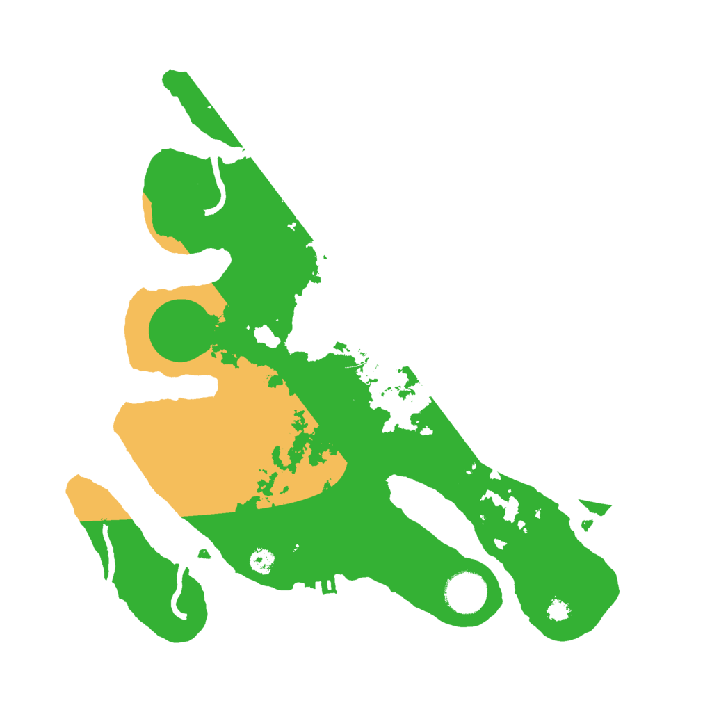 Biome Rust Map: Procedural Map, Size: 3000, Seed: 31334512