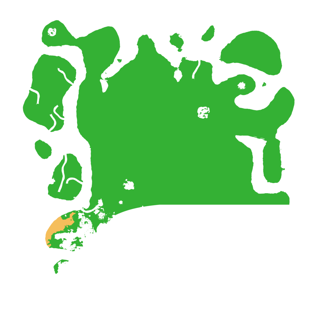 Biome Rust Map: Procedural Map, Size: 3800, Seed: 694201337