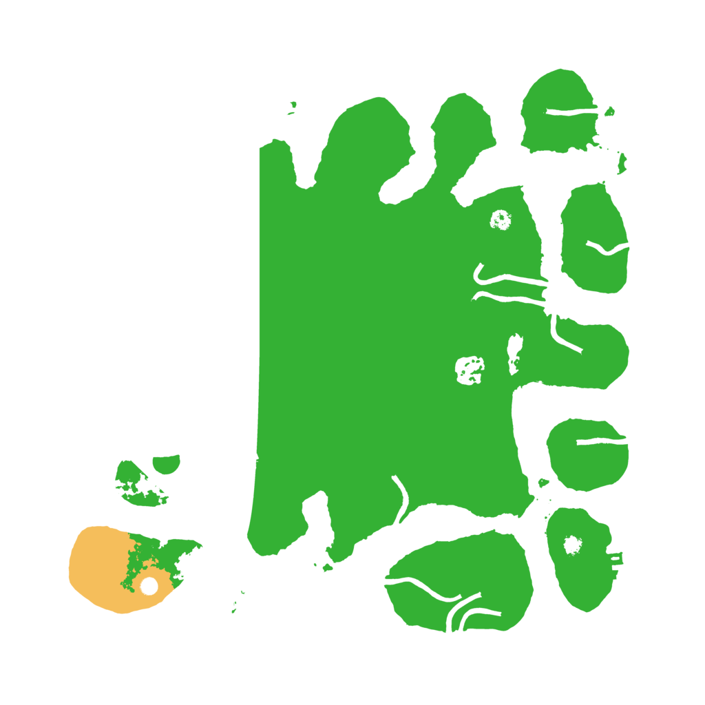 Biome Rust Map: Procedural Map, Size: 3500, Seed: 8787123