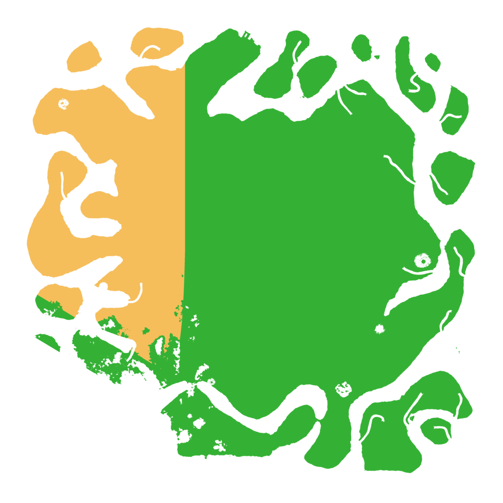 Biome Rust Map: Procedural Map, Size: 5000, Seed: 9876543