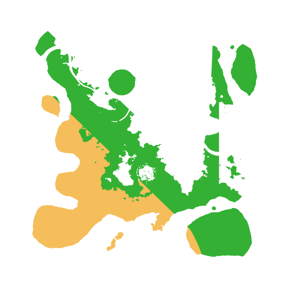 Biome Rust Map: Procedural Map, Size: 3000, Seed: 8787123