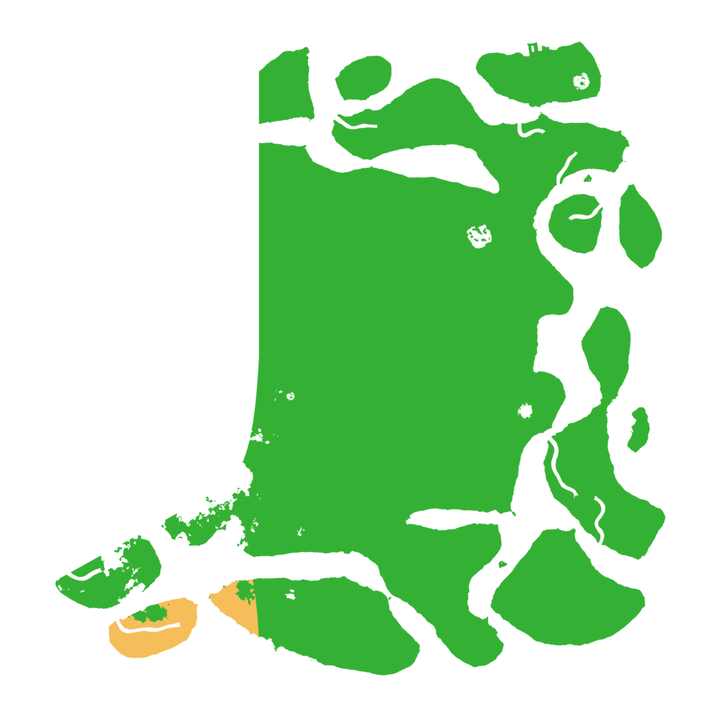 Biome Rust Map: Procedural Map, Size: 4500, Seed: 1338303087