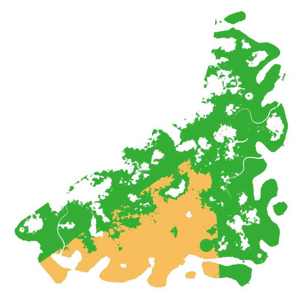 Biome Rust Map: Procedural Map, Size: 6000, Seed: 456456