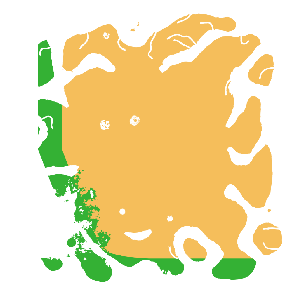 Biome Rust Map: Procedural Map, Size: 4500, Seed: 1054767943