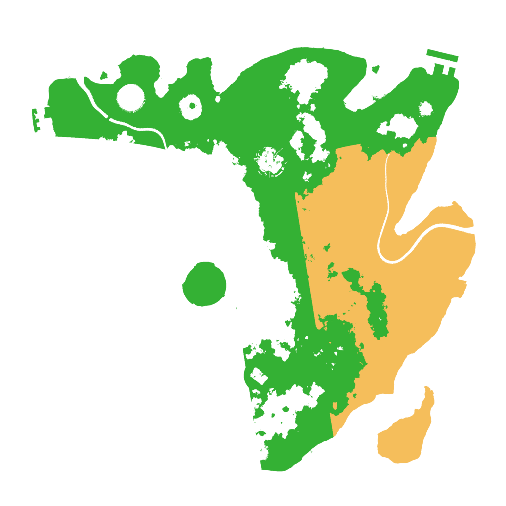 Biome Rust Map: Procedural Map, Size: 3250, Seed: 1425159503