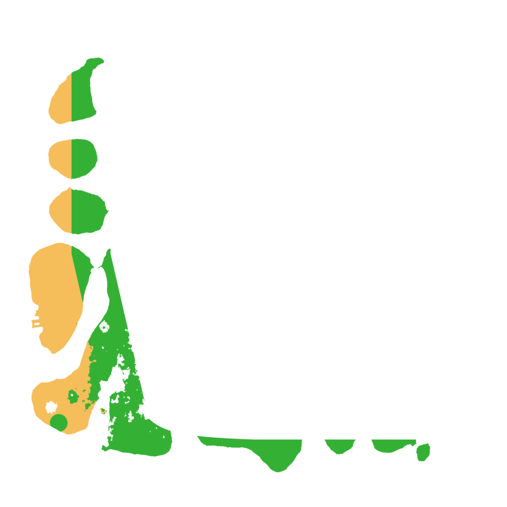 Biome Rust Map: Procedural Map, Size: 3800, Seed: 1953069691