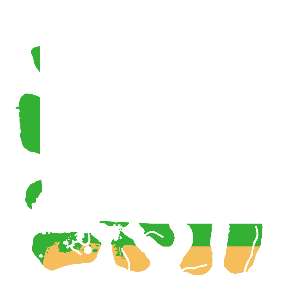 Biome Rust Map: Procedural Map, Size: 3500, Seed: 164572550