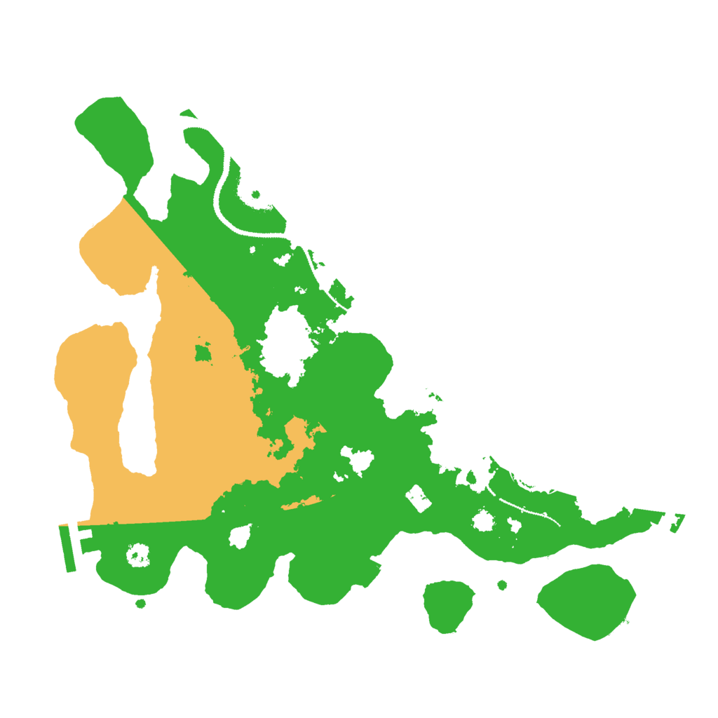 Biome Rust Map: Procedural Map, Size: 3000, Seed: 313337