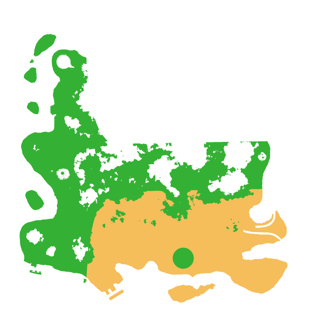 Biome Rust Map: Procedural Map, Size: 4000, Seed: 1135455582