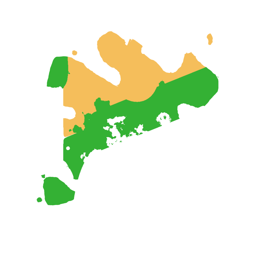 Biome Rust Map: Procedural Map, Size: 2000, Seed: 713