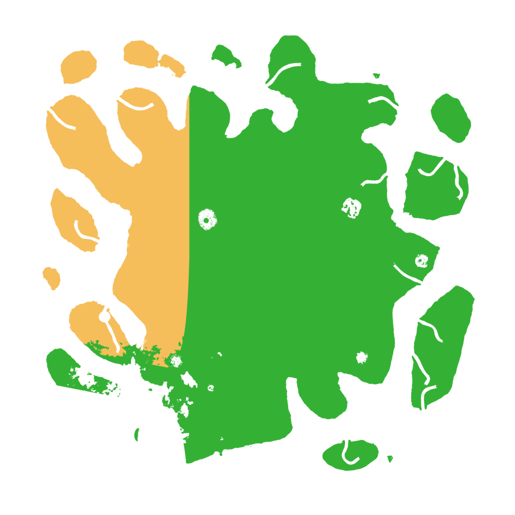 Biome Rust Map: Procedural Map, Size: 4000, Seed: 93484349