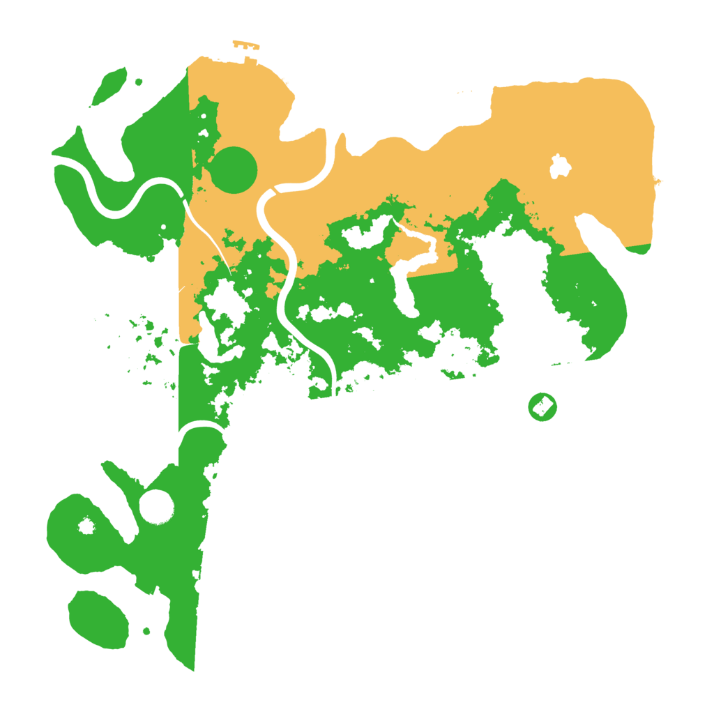 Biome Rust Map: Procedural Map, Size: 4000, Seed: 330505463