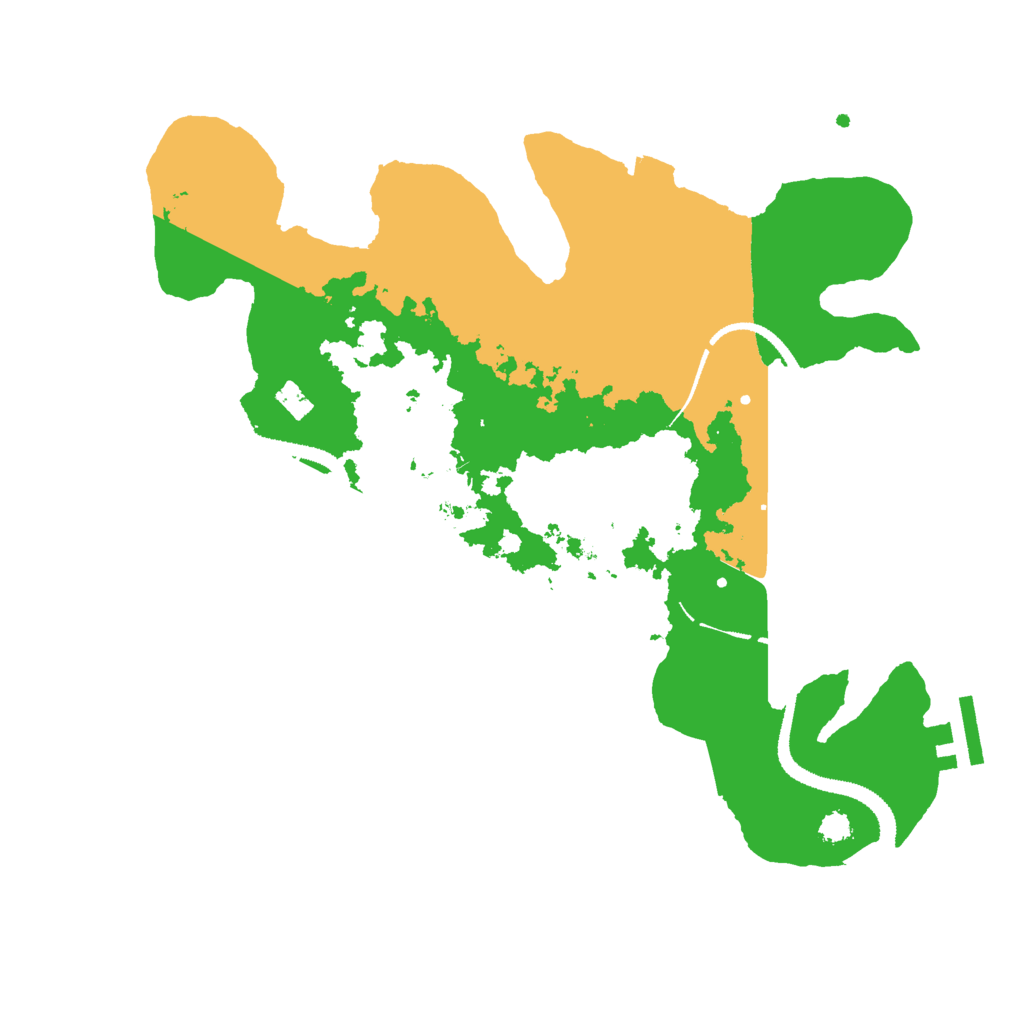 Biome Rust Map: Procedural Map, Size: 3000, Seed: 901740987