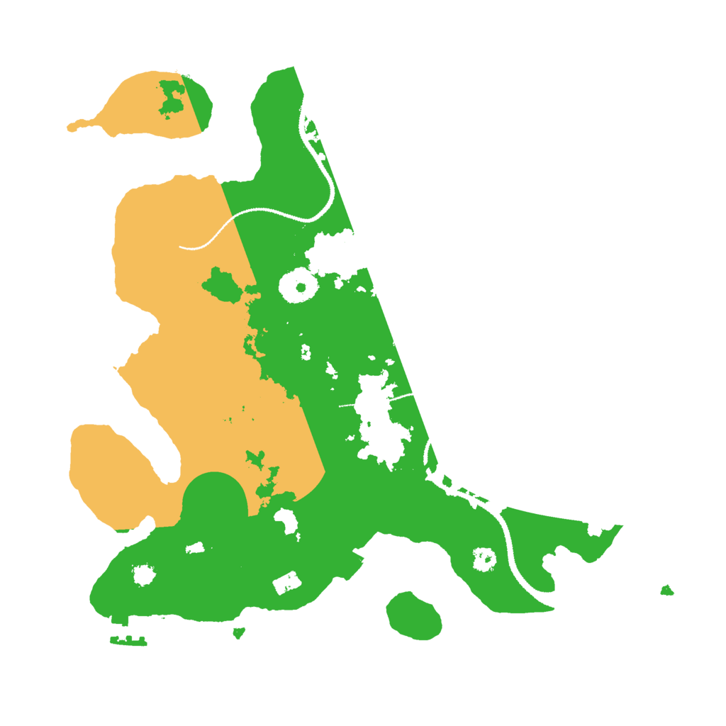 Biome Rust Map: Procedural Map, Size: 3000, Seed: 250000