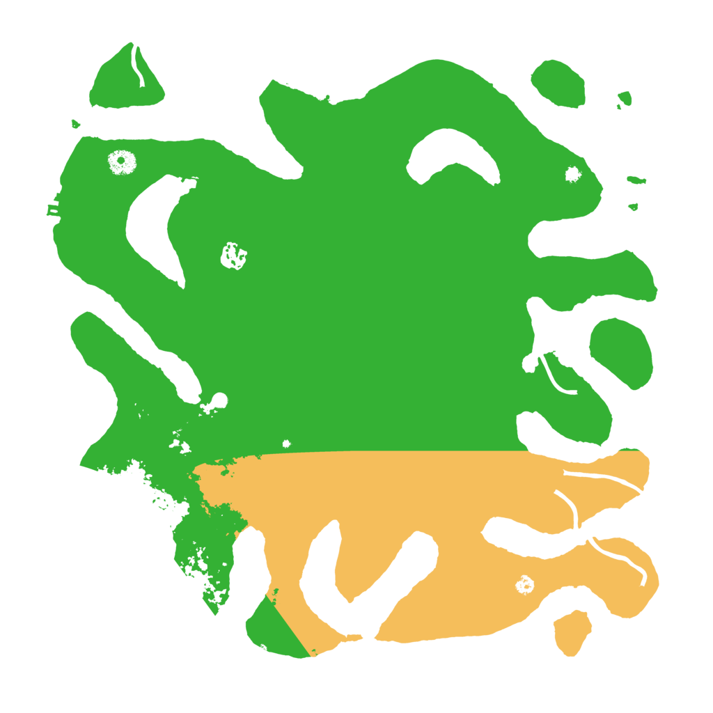 Biome Rust Map: Procedural Map, Size: 4000, Seed: 10111337