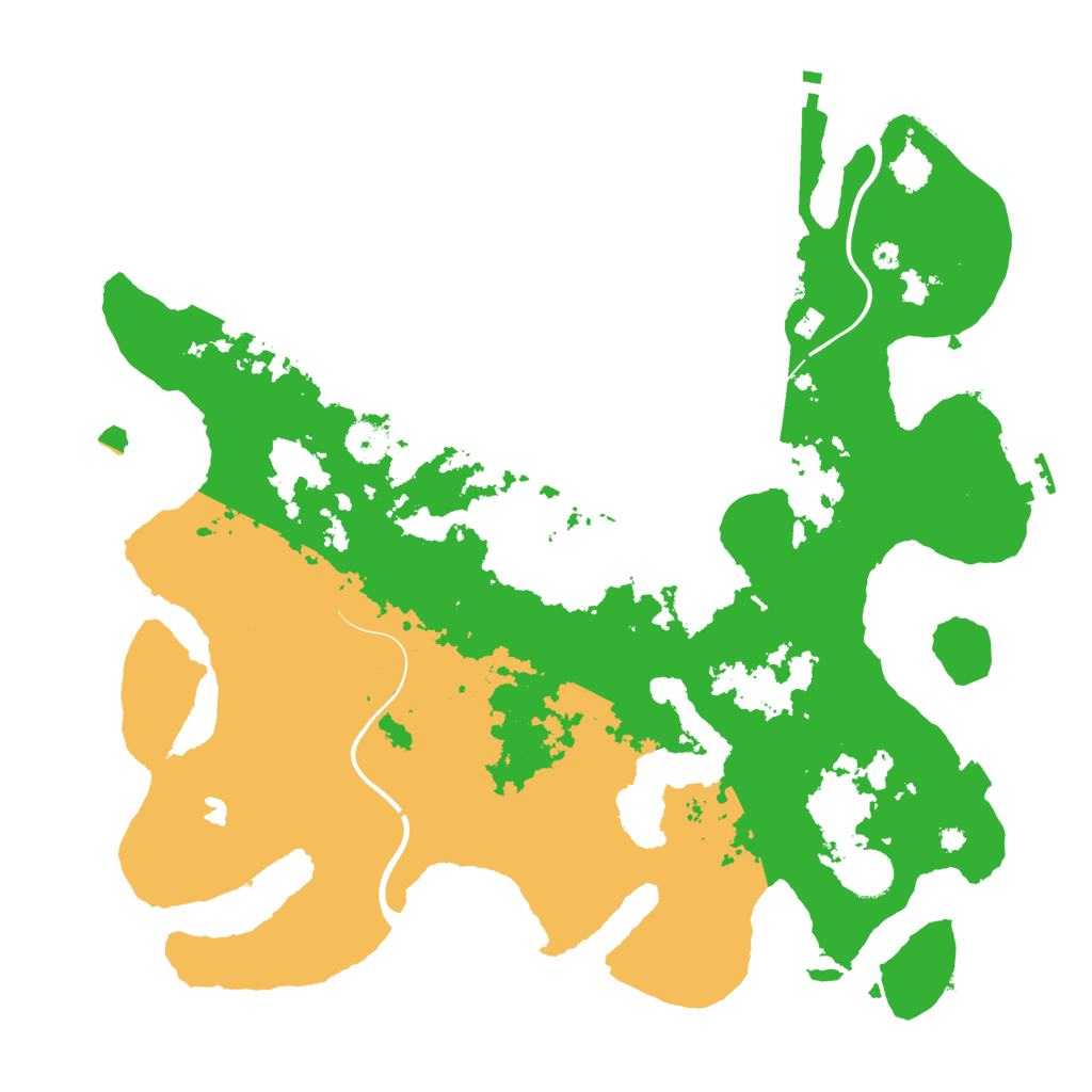 Biome Rust Map: Procedural Map, Size: 4000, Seed: 6725725