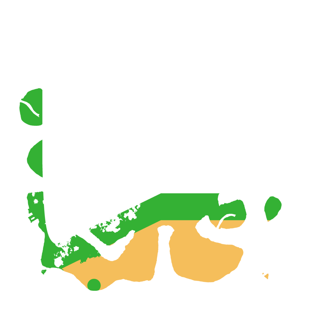 Biome Rust Map: Procedural Map, Size: 3200, Seed: 4400588