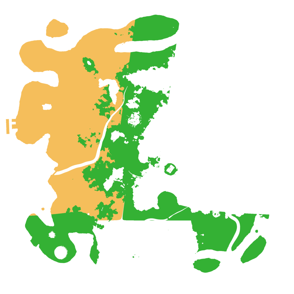 Biome Rust Map: Procedural Map, Size: 4000, Seed: 2144554