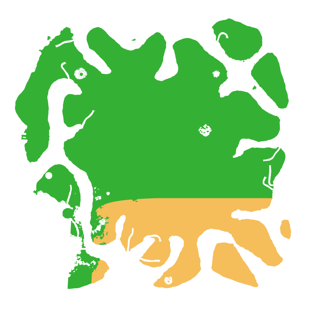 Biome Rust Map: Procedural Map, Size: 4000, Seed: 736