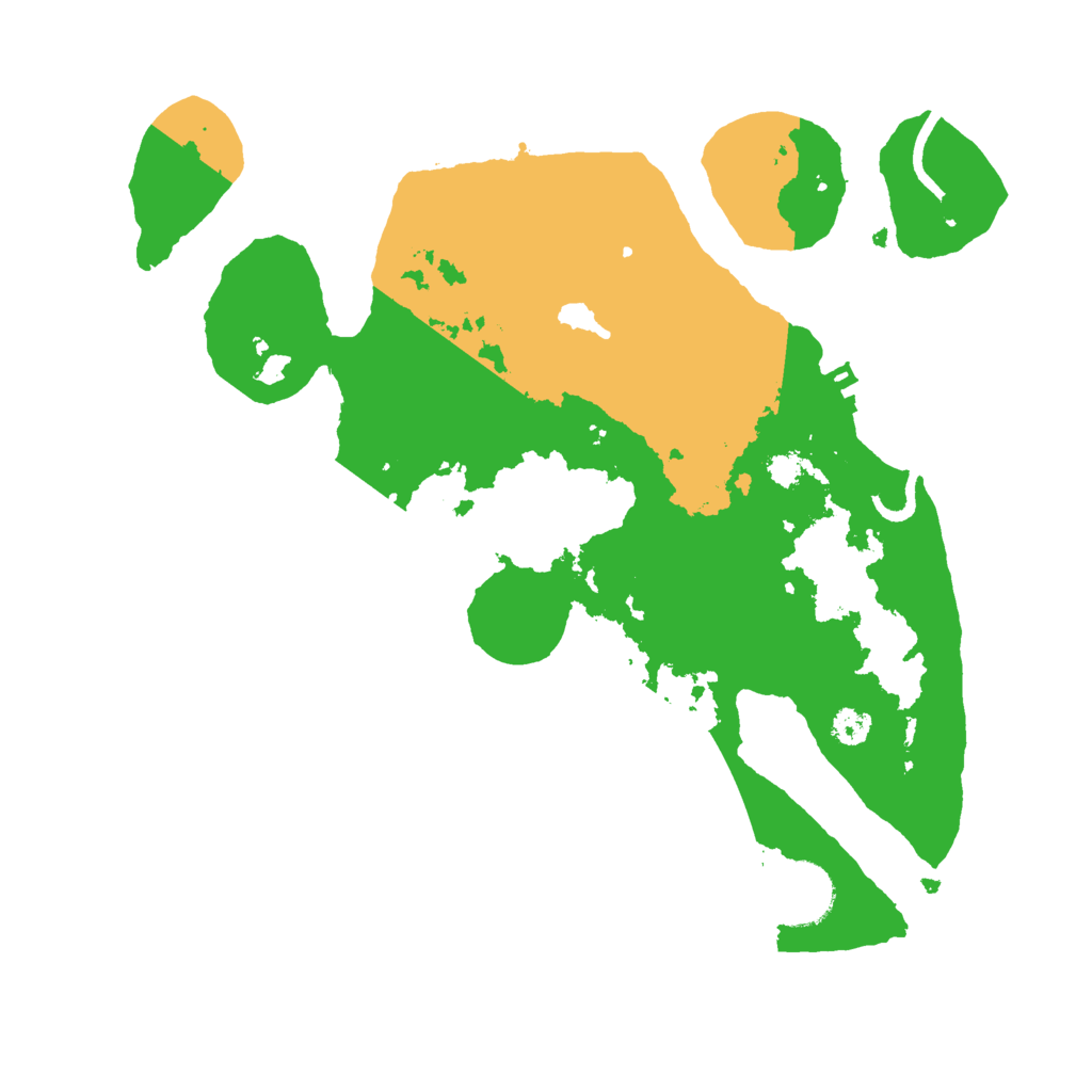 Biome Rust Map: Procedural Map, Size: 3000, Seed: 1460328910