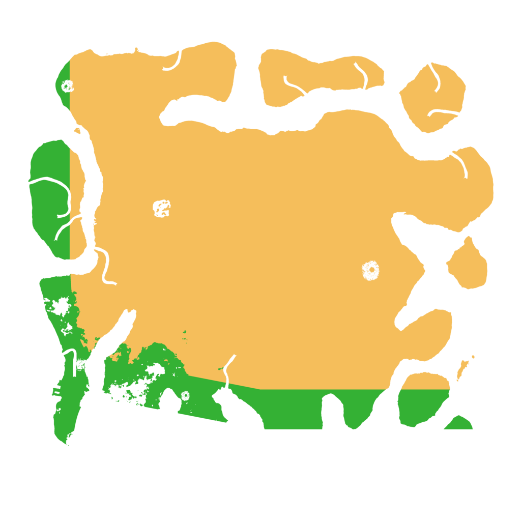 Biome Rust Map: Procedural Map, Size: 4200, Seed: 1482080420