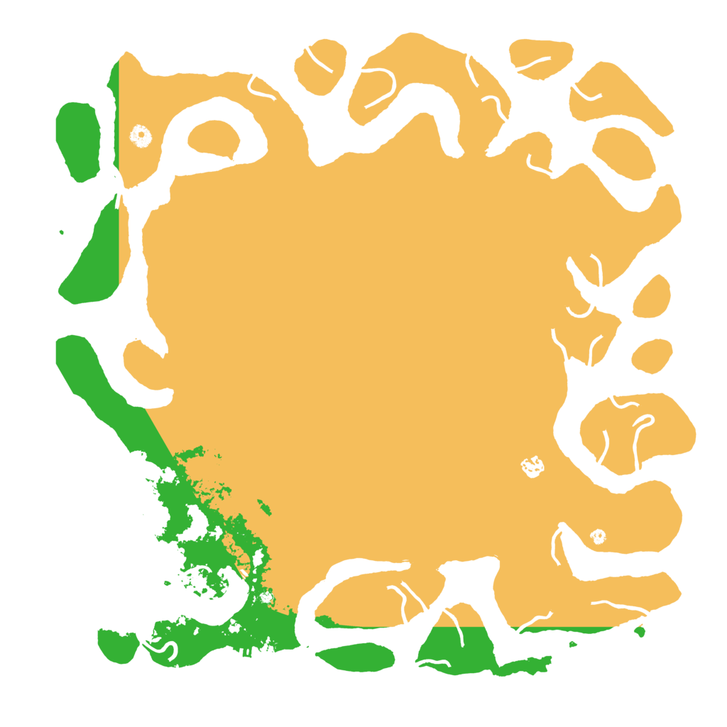 Biome Rust Map: Procedural Map, Size: 5000, Seed: 71092802