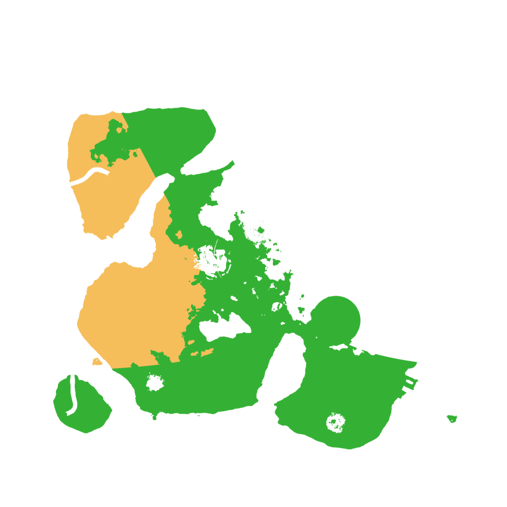 Biome Rust Map: Procedural Map, Size: 2750, Seed: 9250