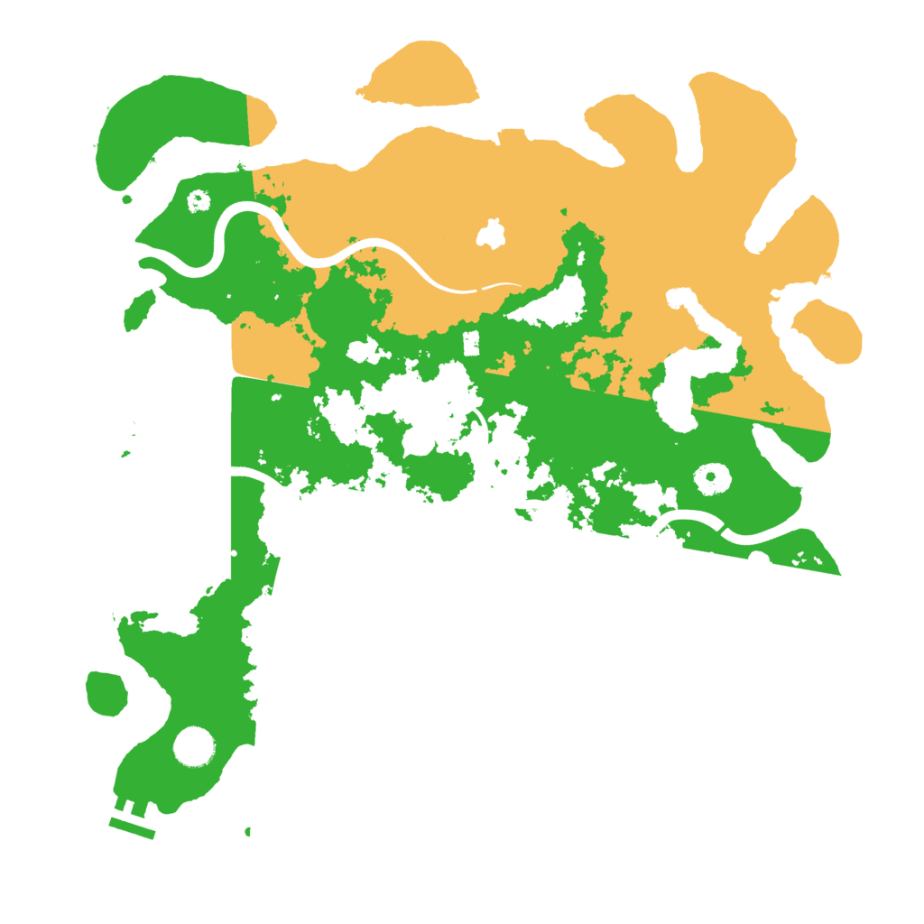 Biome Rust Map: Procedural Map, Size: 4000, Seed: 421328978