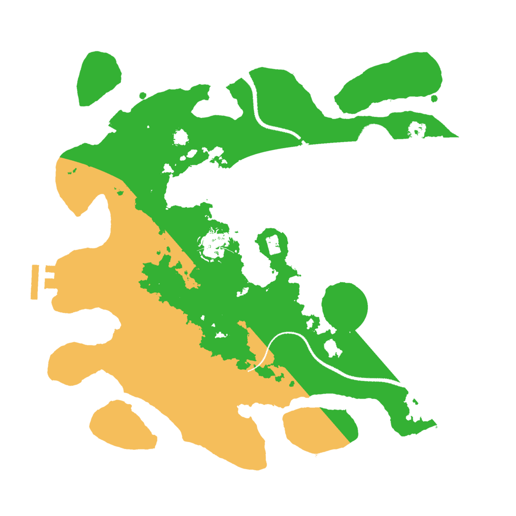 Biome Rust Map: Procedural Map, Size: 3000, Seed: 718231696