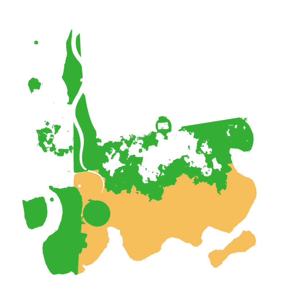 Biome Rust Map: Procedural Map, Size: 3000, Seed: 2422087