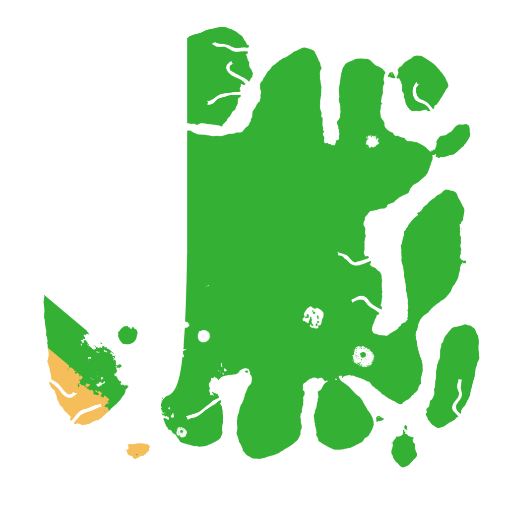 Biome Rust Map: Procedural Map, Size: 3700, Seed: 13072021