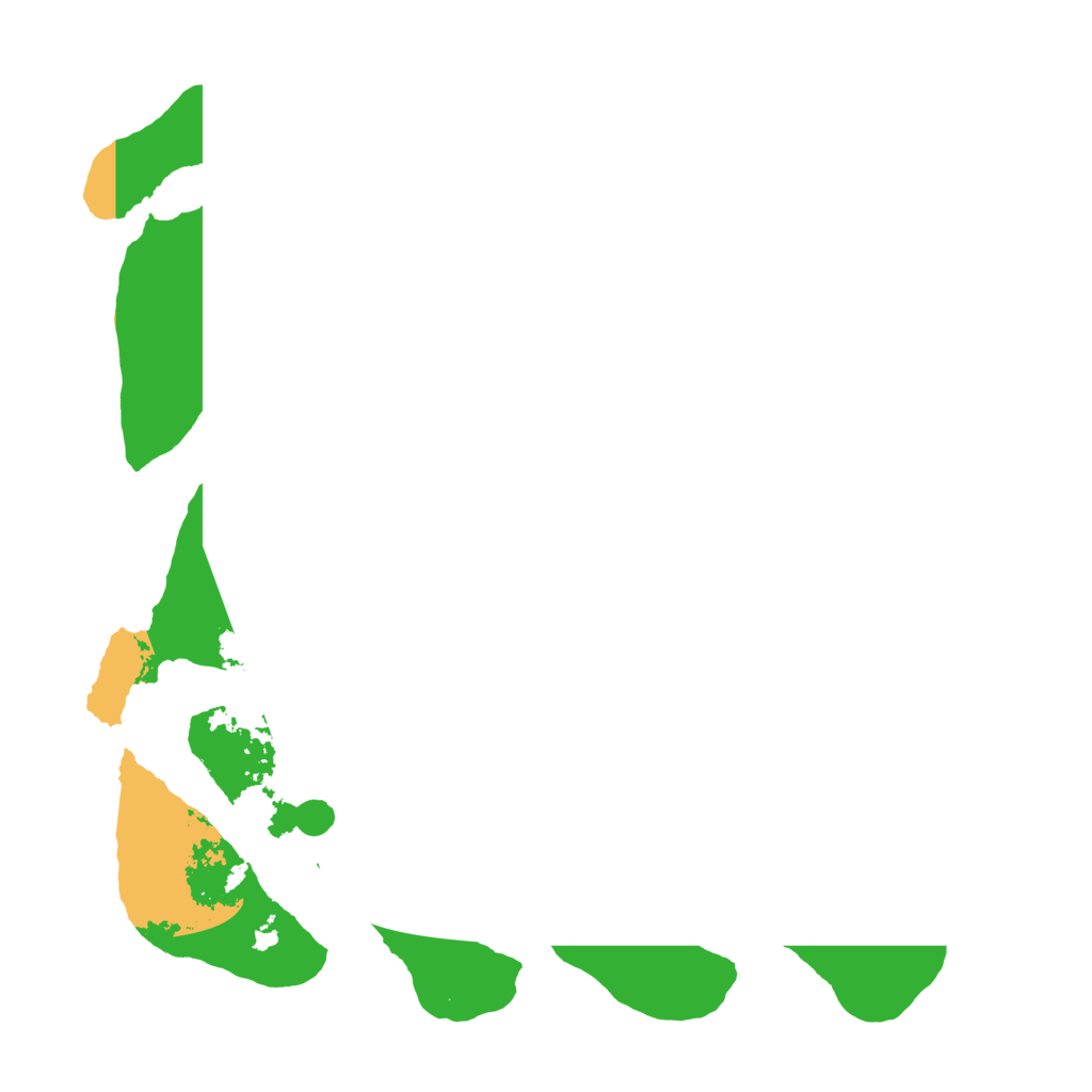 Biome Rust Map: Barren, Size: 3950, Seed: 654225