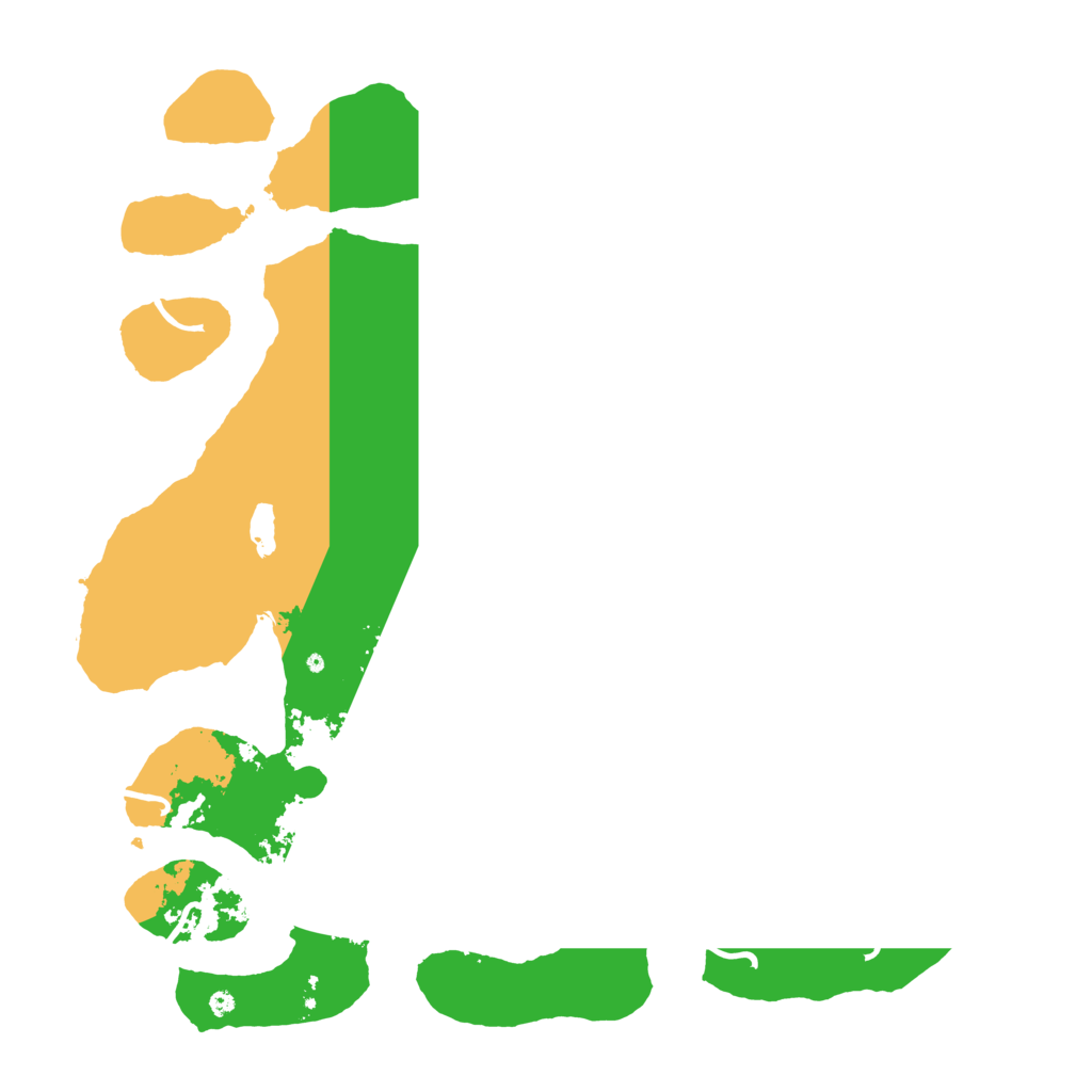 Biome Rust Map: Procedural Map, Size: 4500, Seed: 96564595