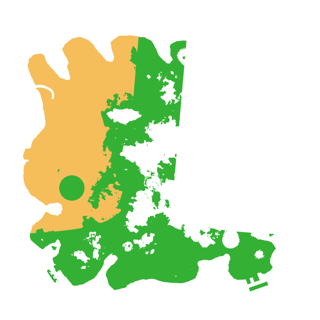 Biome Rust Map: Procedural Map, Size: 3350, Seed: 1366248820