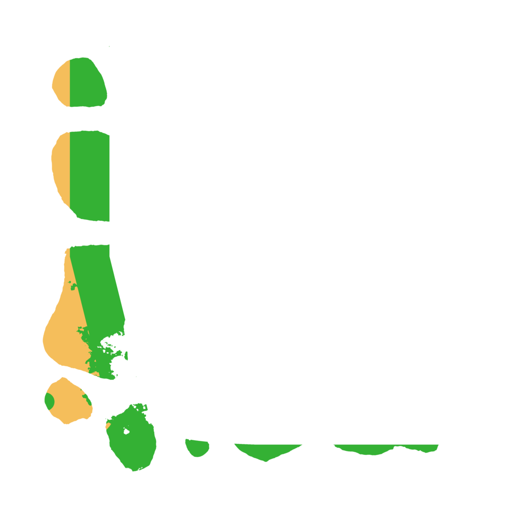 Biome Rust Map: Barren, Size: 3700, Seed: 672422346