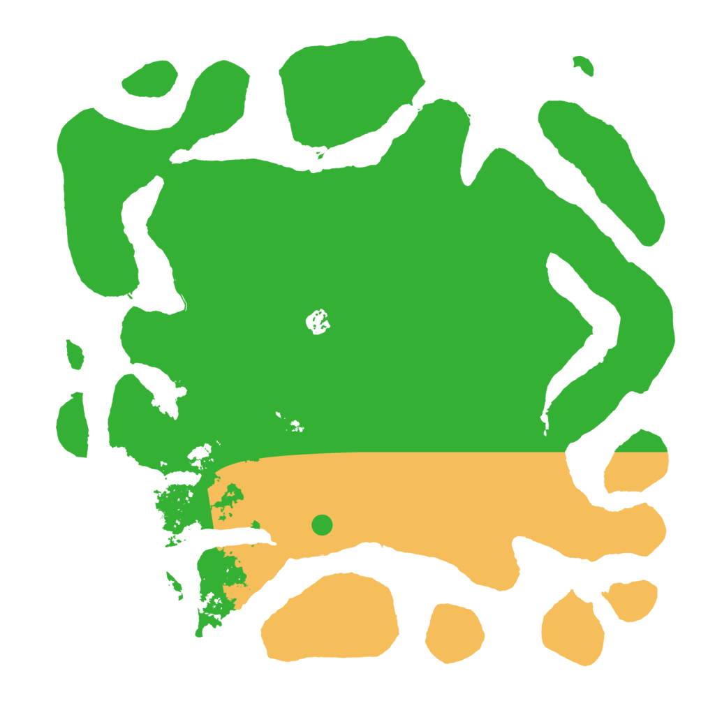 Biome Rust Map: Barren, Size: 4500, Seed: 545740944