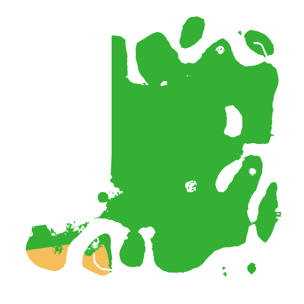 Biome Rust Map: Procedural Map, Size: 3850, Seed: 1529502069