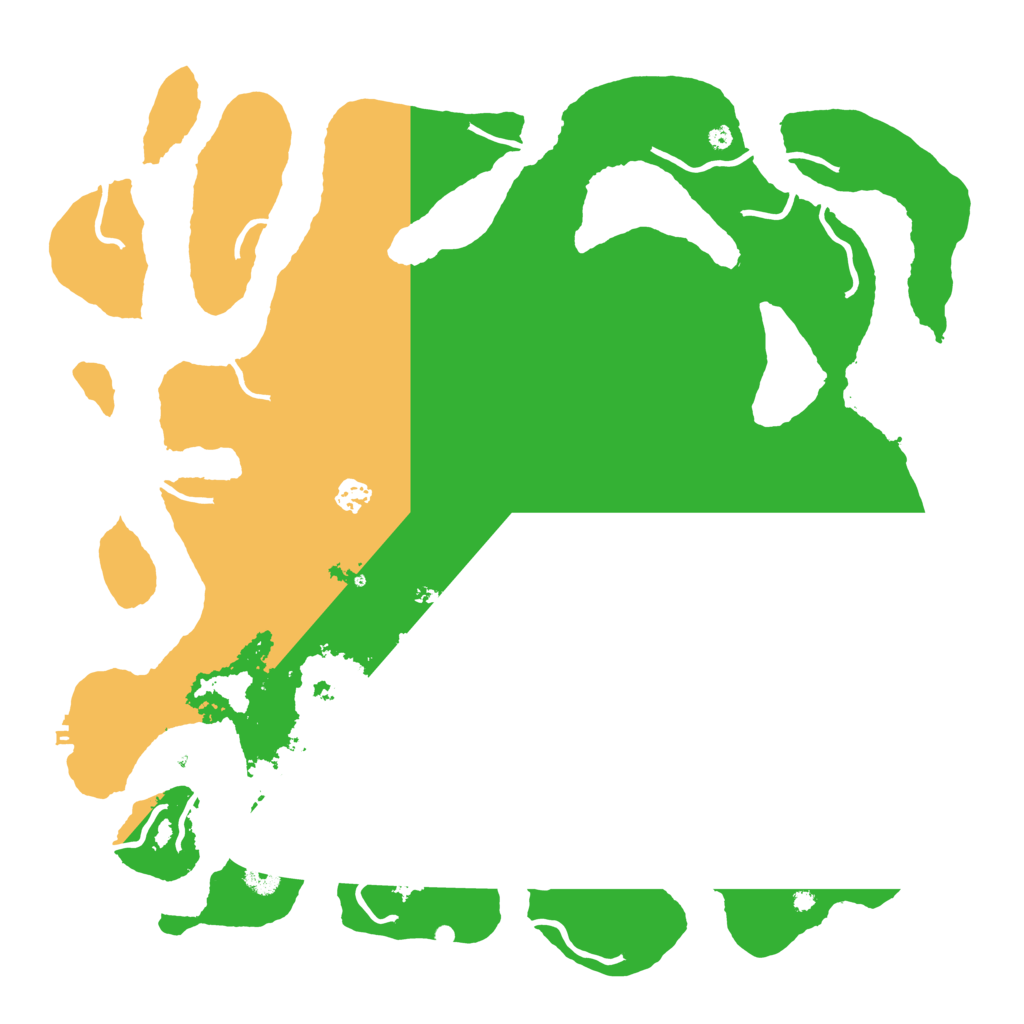 Biome Rust Map: Procedural Map, Size: 4500, Seed: 1083