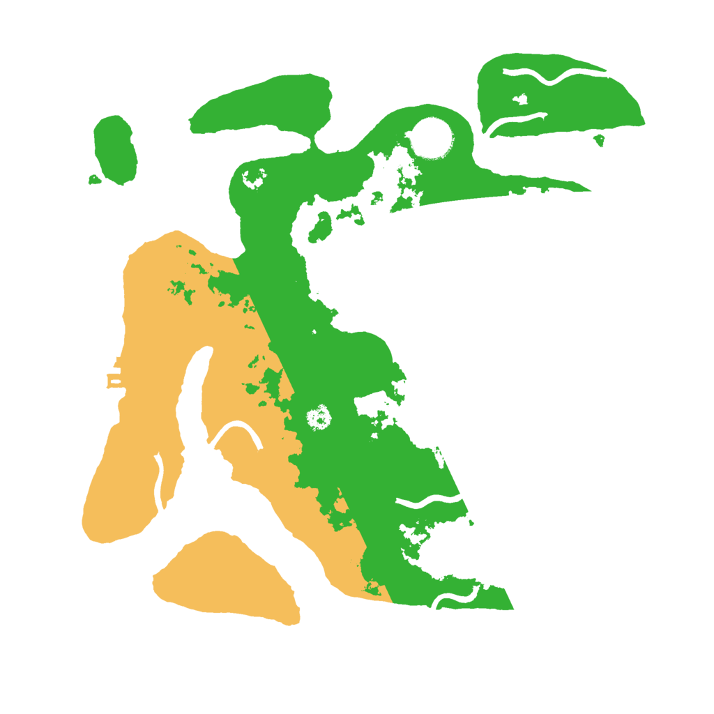 Biome Rust Map: Procedural Map, Size: 3000, Seed: 1183444913