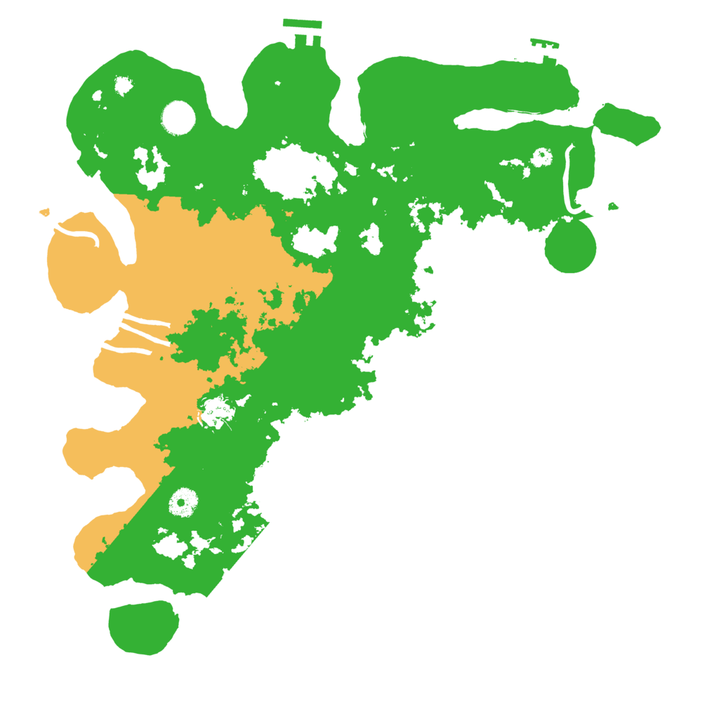 Biome Rust Map: Procedural Map, Size: 3750, Seed: 268294357