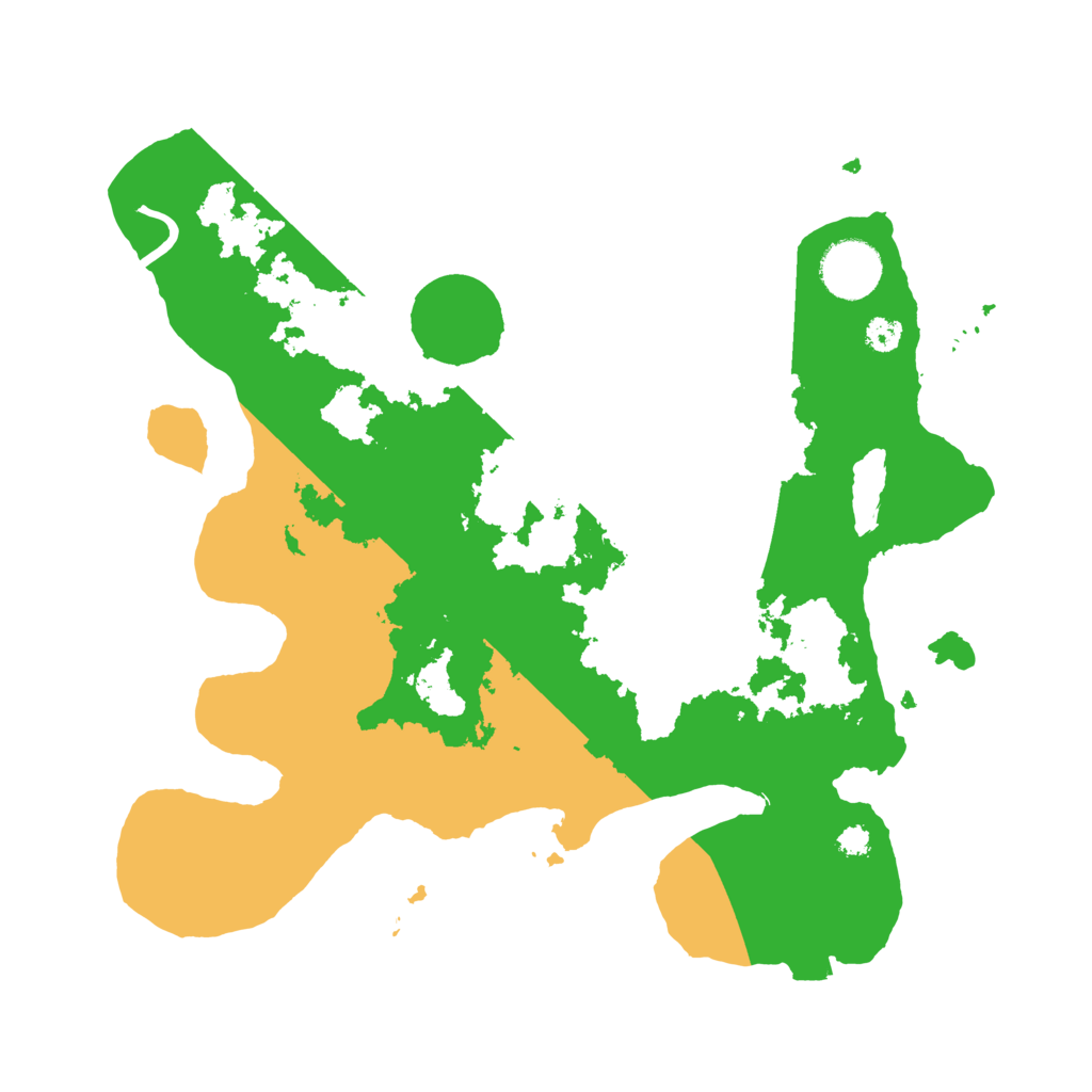 Biome Rust Map: Procedural Map, Size: 3200, Seed: 8787123