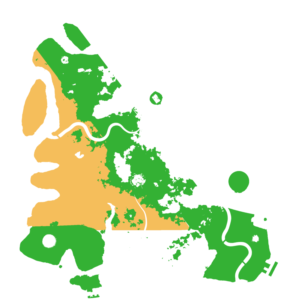 Biome Rust Map: Procedural Map, Size: 4000, Seed: 1454633