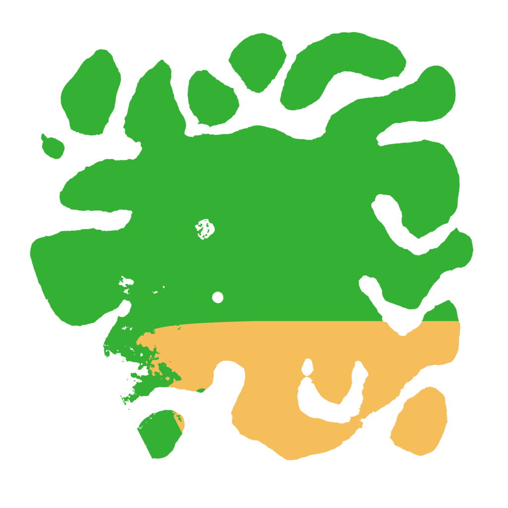 Biome Rust Map: Barren, Size: 4000, Seed: 4410100