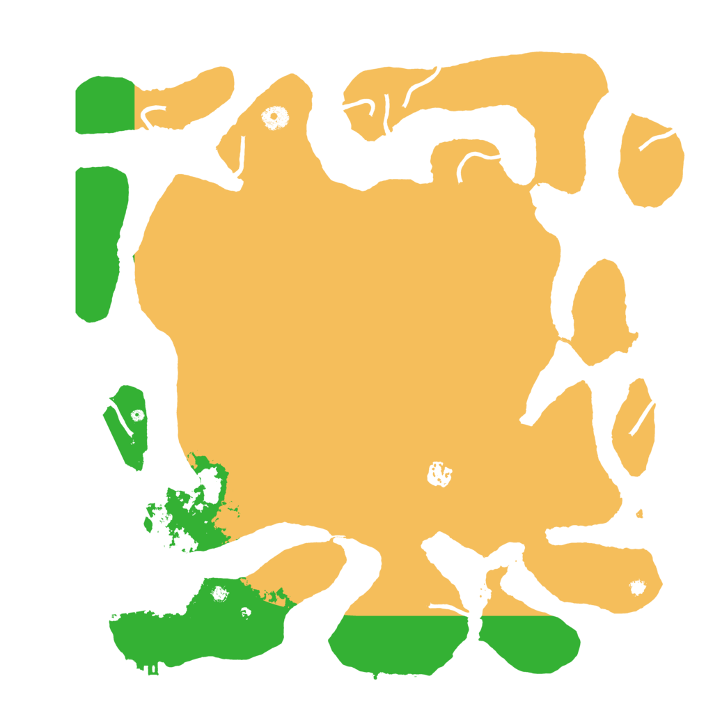 Biome Rust Map: Procedural Map, Size: 4250, Seed: 7564