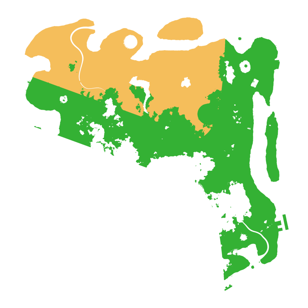 Biome Rust Map: Procedural Map, Size: 4000, Seed: 7824319