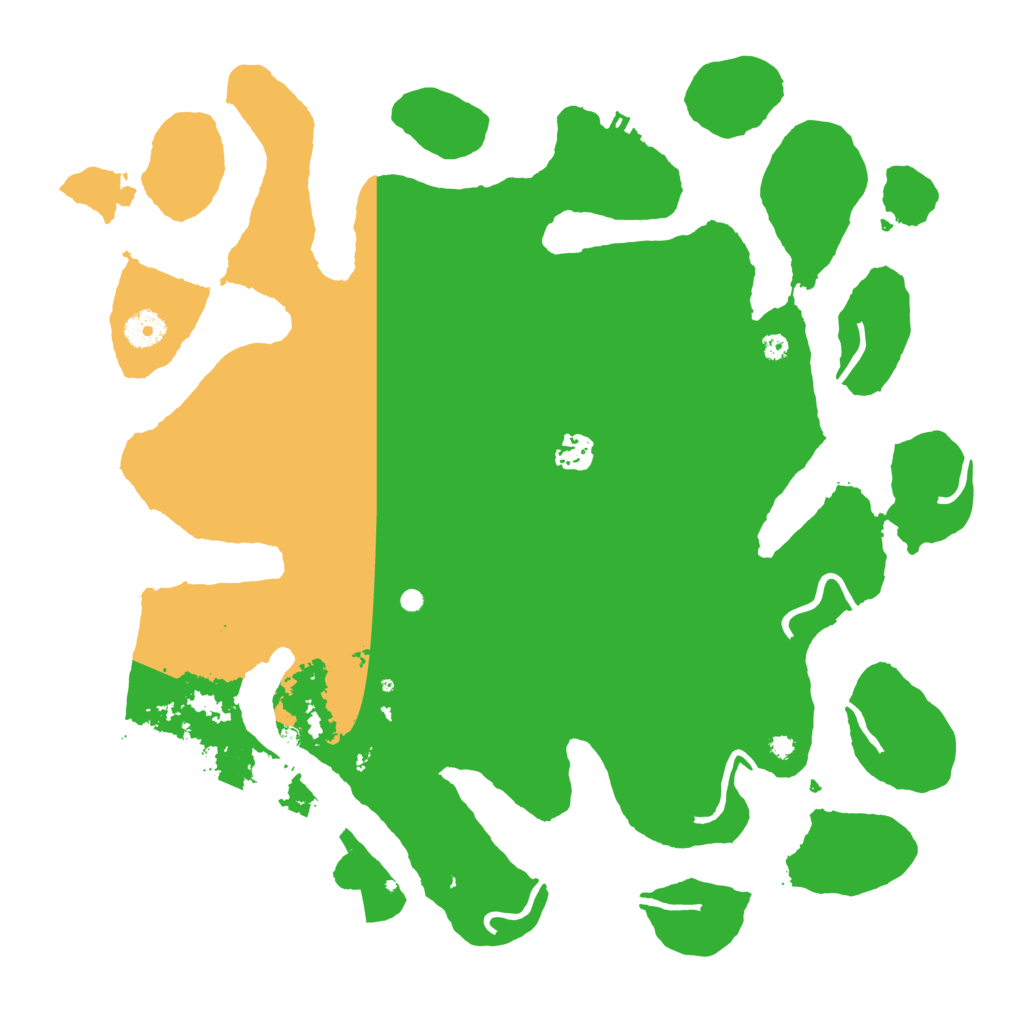 Biome Rust Map: Procedural Map, Size: 4000, Seed: 2093482