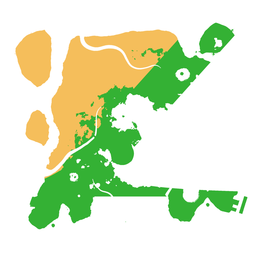 Biome Rust Map: Procedural Map, Size: 3000, Seed: 902089085