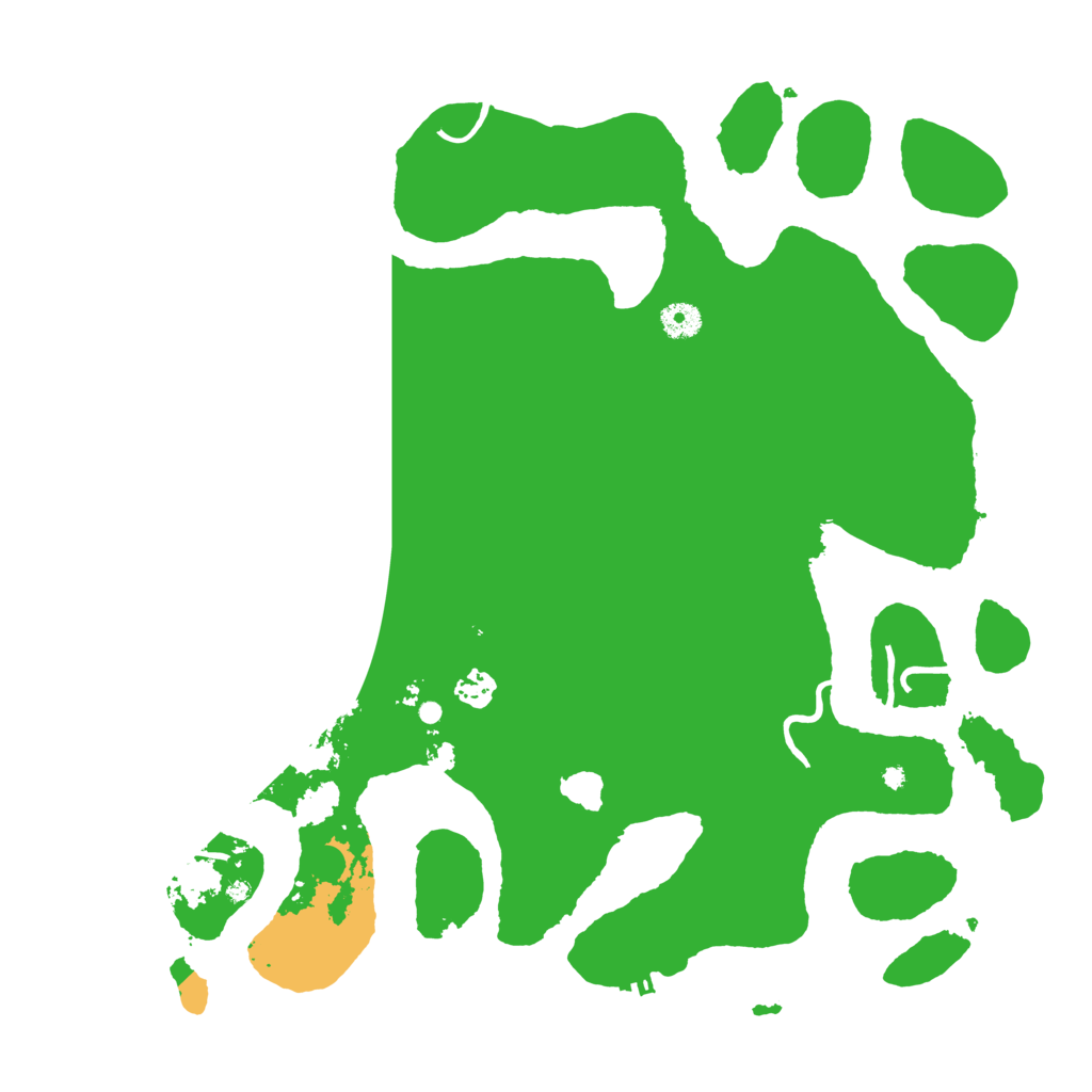 Biome Rust Map: Procedural Map, Size: 4250, Seed: 16207