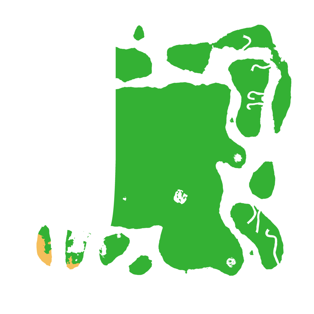 Biome Rust Map: Procedural Map, Size: 3500, Seed: 1881114982