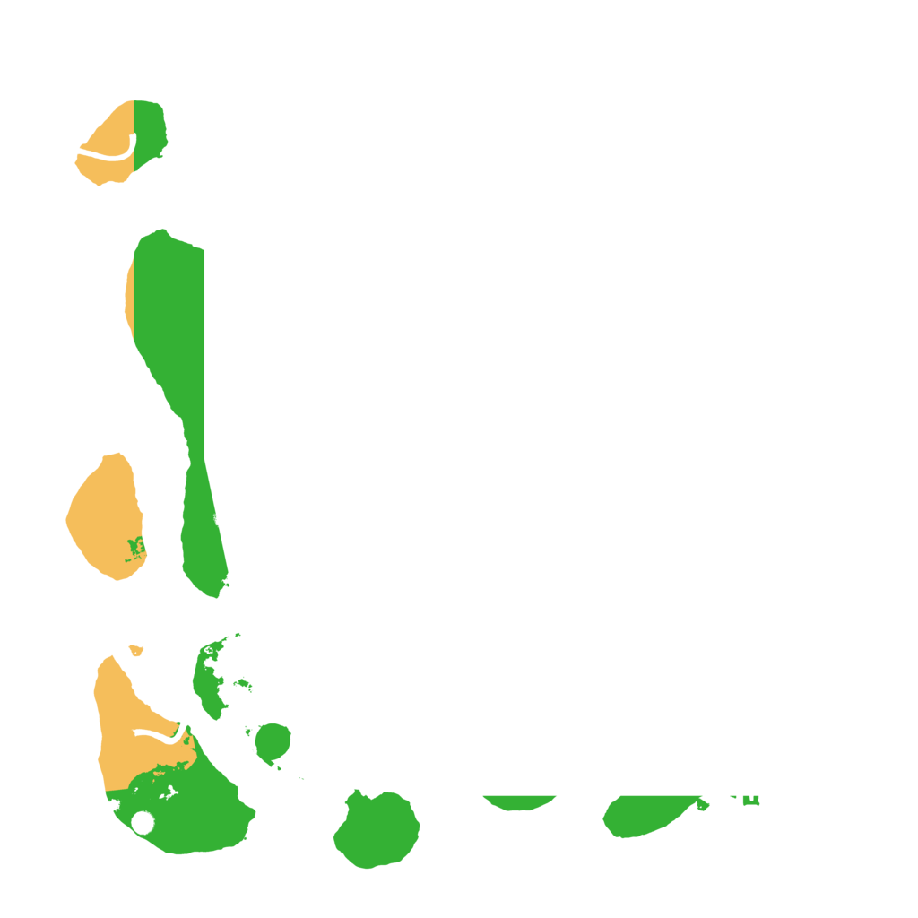 Biome Rust Map: Procedural Map, Size: 3500, Seed: 1434404781